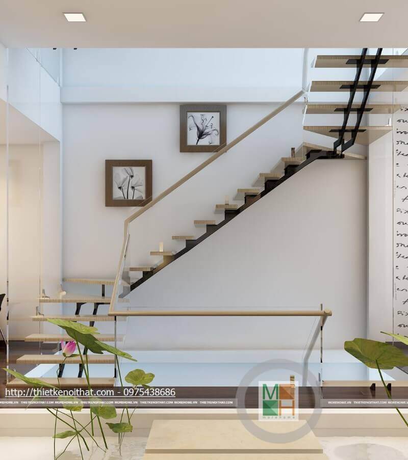 Thiết kế nội thất nhà liền kề